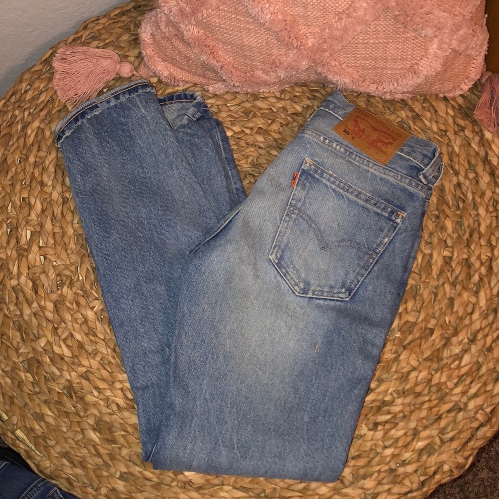 Levi 505 jeans!